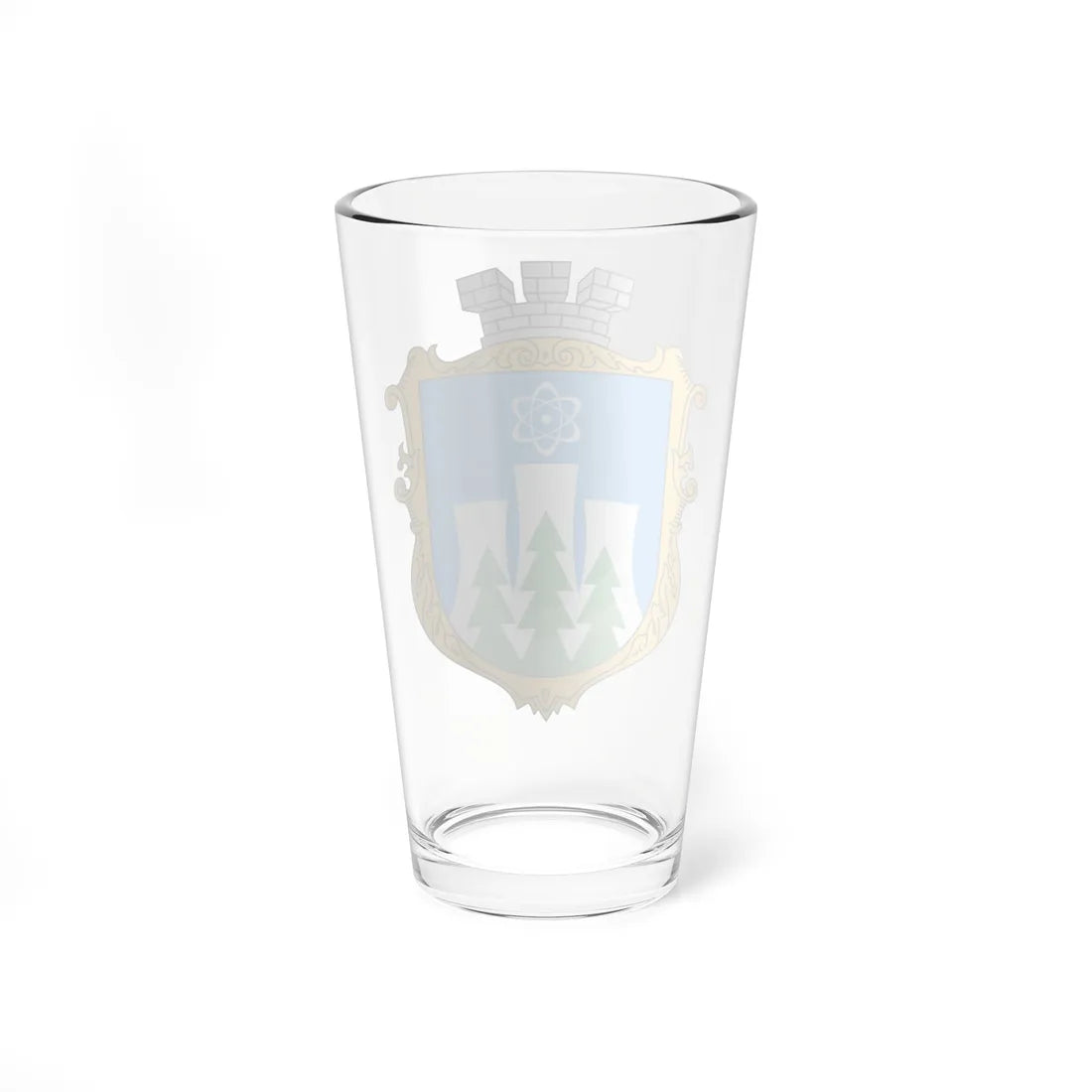 Coat of arms of Varash (Ukraine) (Coat of Arms) Pint Glass 16oz - Go Mug Yourself