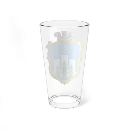 Coat of arms of Varash (Ukraine) (Coat of Arms) Pint Glass 16oz - Go Mug Yourself