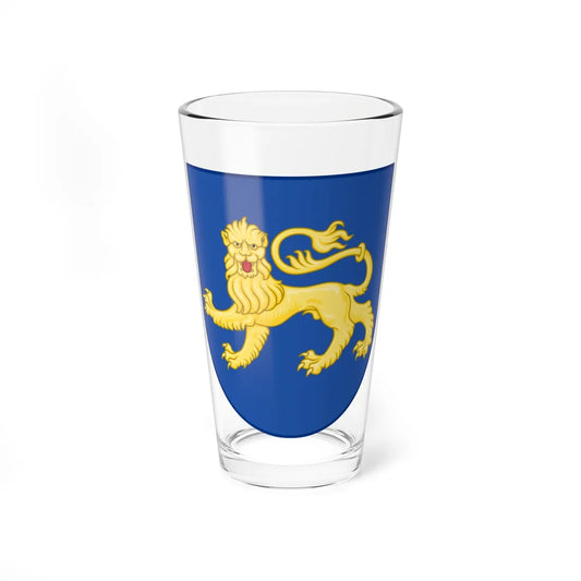 Coat of arms of Varde (Denmark) (Coat of Arms) Pint Glass 16oz 16oz - Go Mug Yourself
