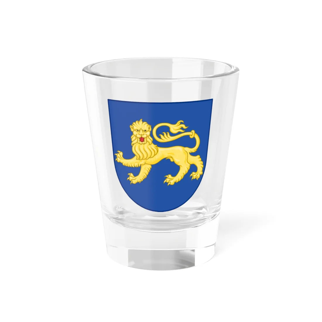 Coat of arms of Varde (Denmark) (Coat of Arms) Shot Glass 1.5oz 1.5oz - Go Mug Yourself