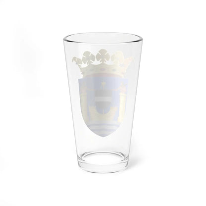 Coat of arms of Veere (Netherlands) (Coat of Arms) Pint Glass 16oz - Go Mug Yourself
