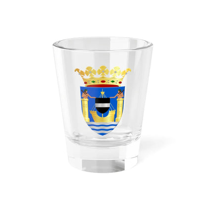 Coat of arms of Veere (Netherlands) (Coat of Arms) Shot Glass 1.5oz 1.5oz - Go Mug Yourself