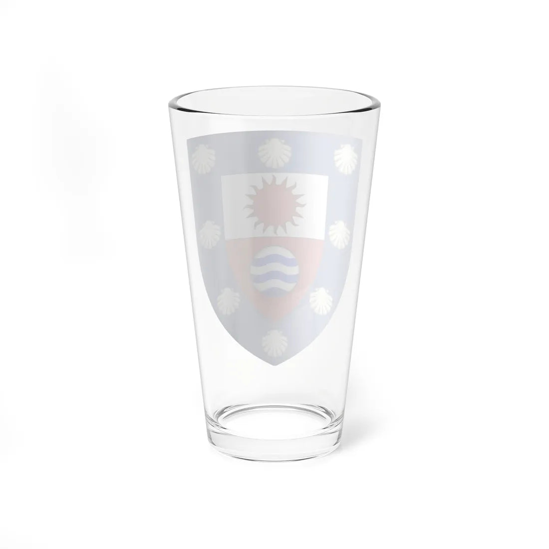 Coat of arms of Vejby-Tibirke (Denmark) (Coat of Arms) Pint Glass 16oz - Go Mug Yourself