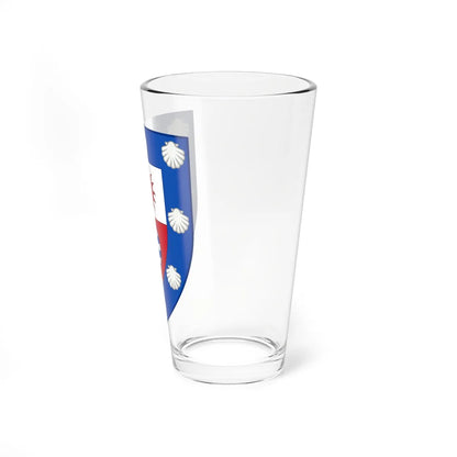 Coat of arms of Vejby-Tibirke (Denmark) (Coat of Arms) Pint Glass 16oz - Go Mug Yourself