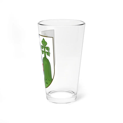 Coat of arms of Vejle (Denmark) (Coat of Arms) Pint Glass 16oz - Go Mug Yourself