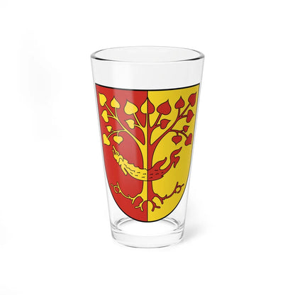 Coat of Arms of Veľký Meder (Slovakia) (Coat of Arms) Pint Glass 16oz 16oz - Go Mug Yourself