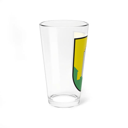 Coat of arms of Velenje (Slovenia) (Coat of Arms) Pint Glass 16oz - Go Mug Yourself