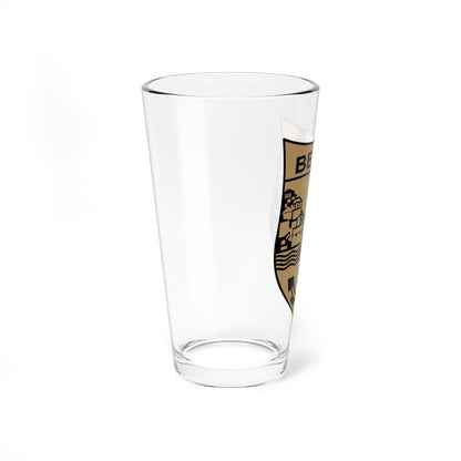 Coat of arms of Veles Municipality (North Macedonia) (Coat of Arms) Pint Glass 16oz - Go Mug Yourself