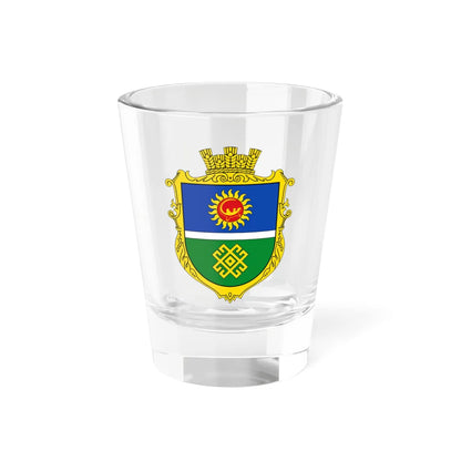 Coat of arms of Velika Severinka (Ukraine) (Coat of Arms) Shot Glass 1.5oz 1.5oz - Go Mug Yourself