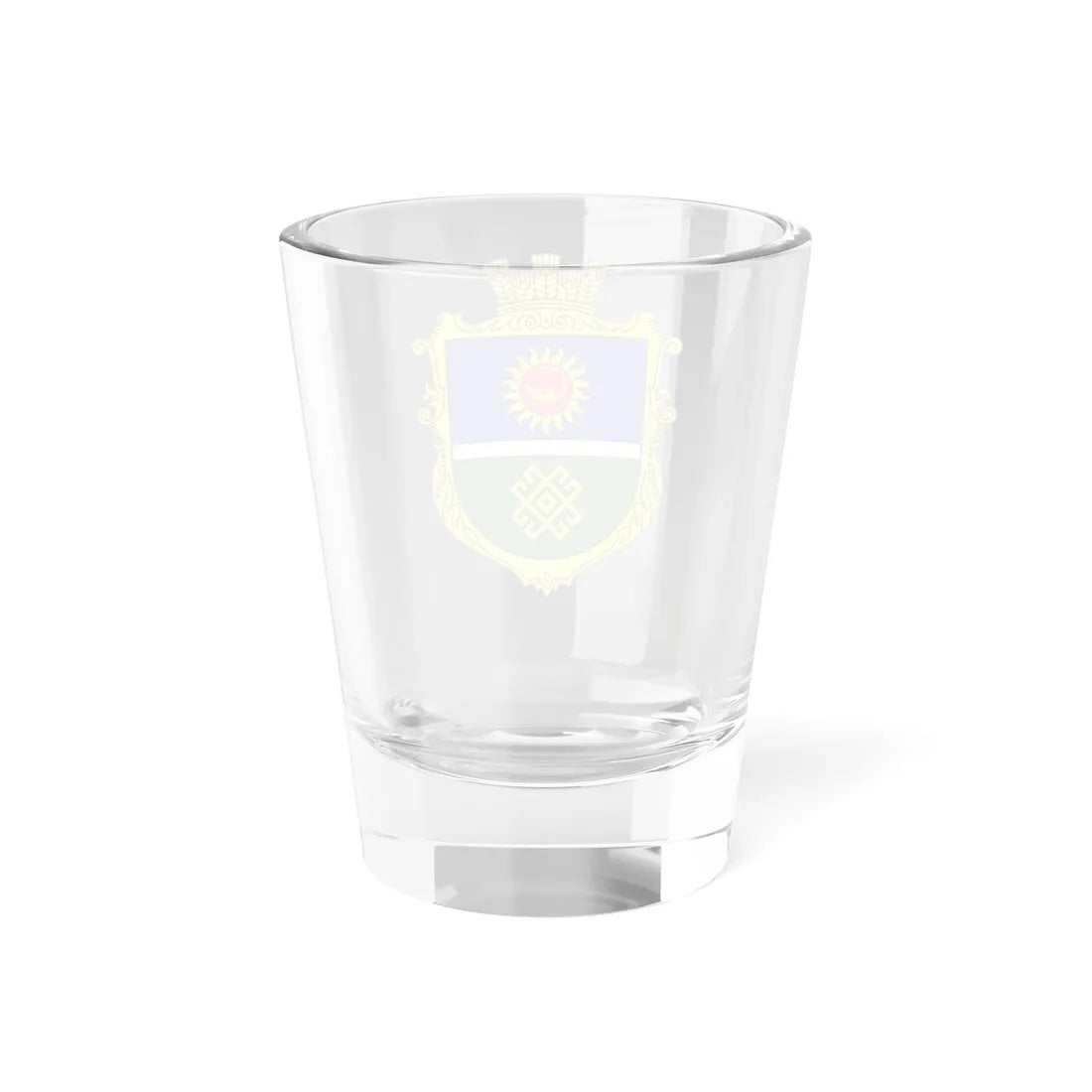 Coat of arms of Velika Severinka (Ukraine) (Coat of Arms) Shot Glass 1.5oz - Go Mug Yourself