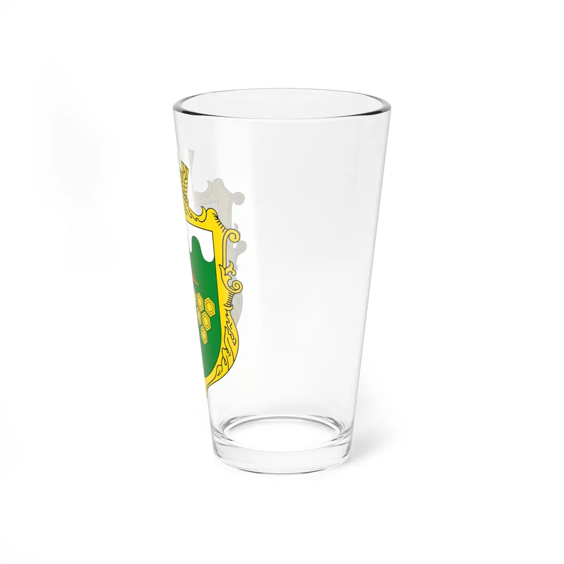 Coat of arms of Velyka Vyska (Ukraine) (Coat of Arms) Pint Glass 16oz - Go Mug Yourself