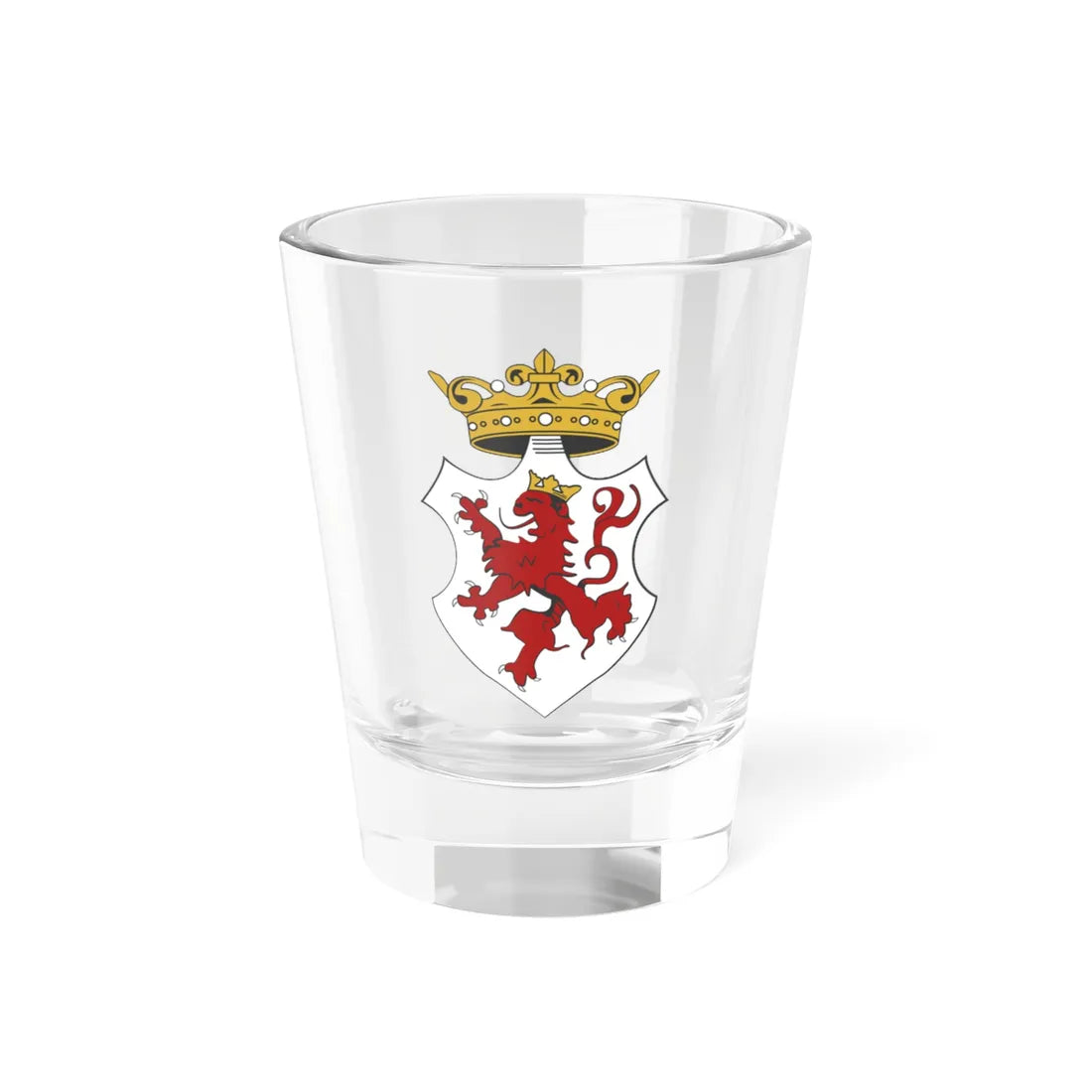 Coat of arms of Venetian Cyprus (Cyprus) (Coat of Arms) Shot Glass 1.5oz 1.5oz - Go Mug Yourself