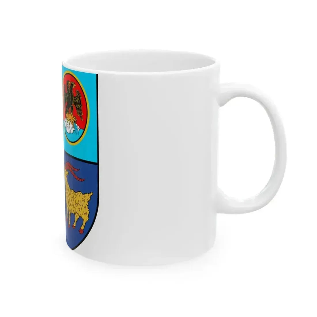 Coat of arms of Venezia Giulia (Italy) White Coffee Mug - Go Mug Yourself