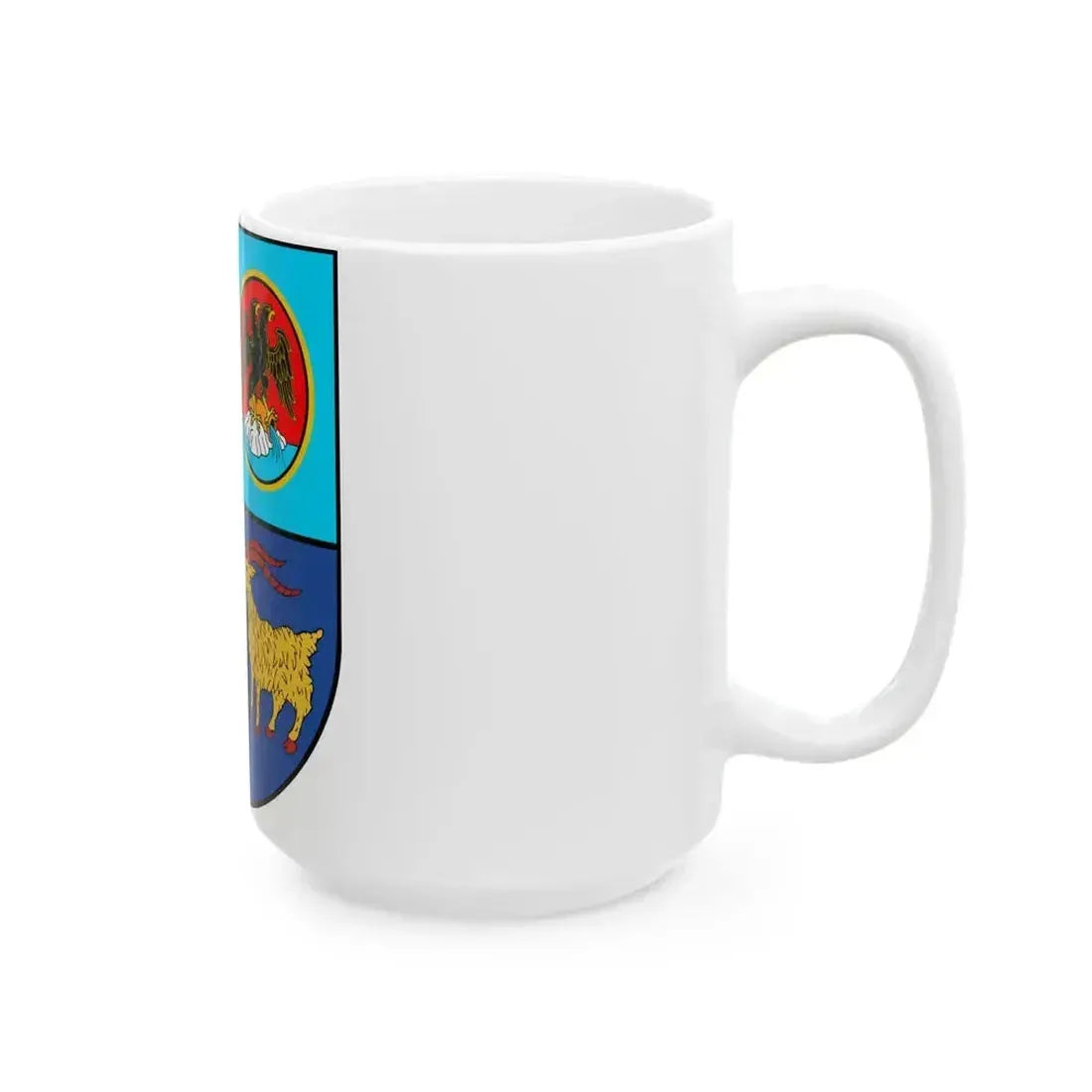 Coat of arms of Venezia Giulia (Italy) White Coffee Mug - Go Mug Yourself