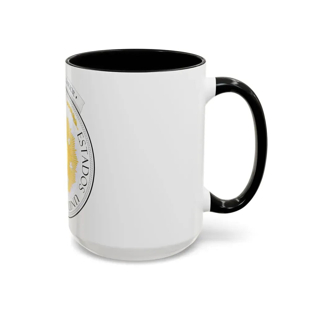 Coat of arms of Venezuela (1810) - Accent Coffee Mug - Go Mug Yourself