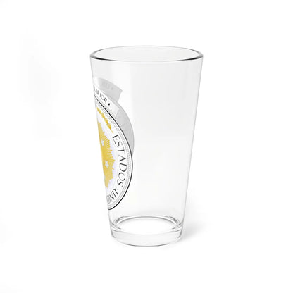Coat of arms of Venezuela 1810 (Venezuela) (Coat of Arms) Pint Glass 16oz - Go Mug Yourself