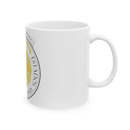 Coat of arms of Venezuela (1810) - White Coffee Mug-Go Mug Yourself