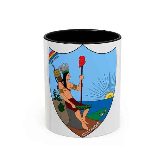 Coat of arms of Venezuela (1811) - Accent Coffee Mug 11oz Black - Go Mug Yourself