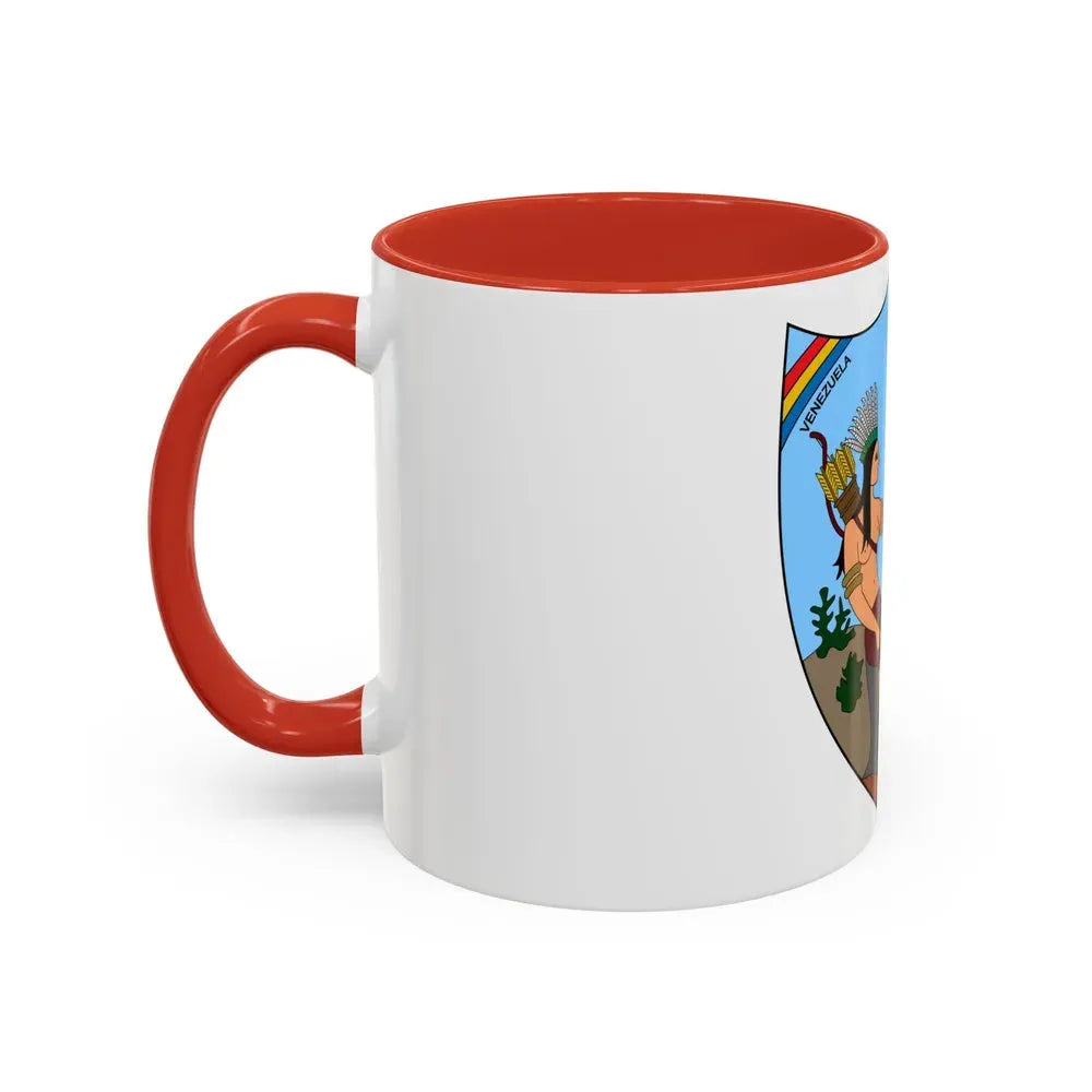 Coat of arms of Venezuela (1811) - Accent Coffee Mug - Go Mug Yourself
