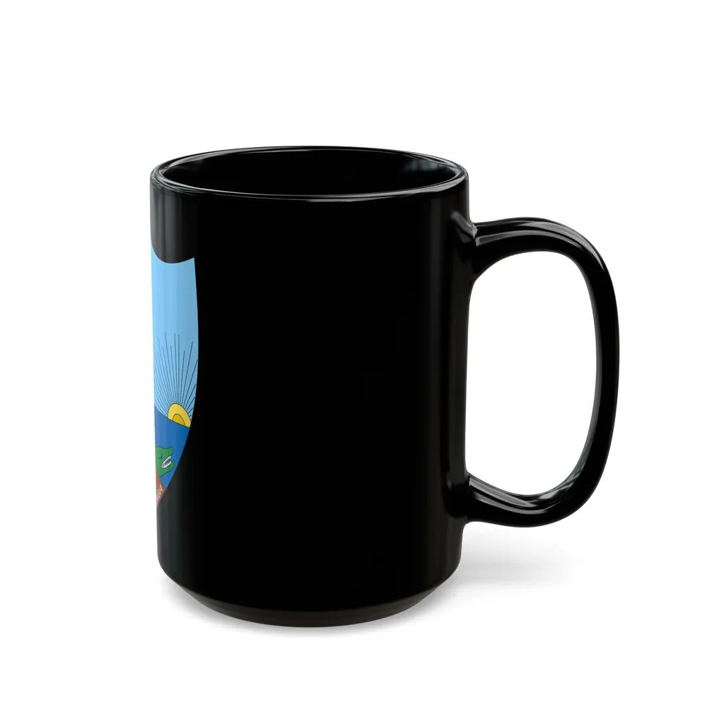 Coat of arms of Venezuela (1811) - Black Coffee Mug-Go Mug Yourself