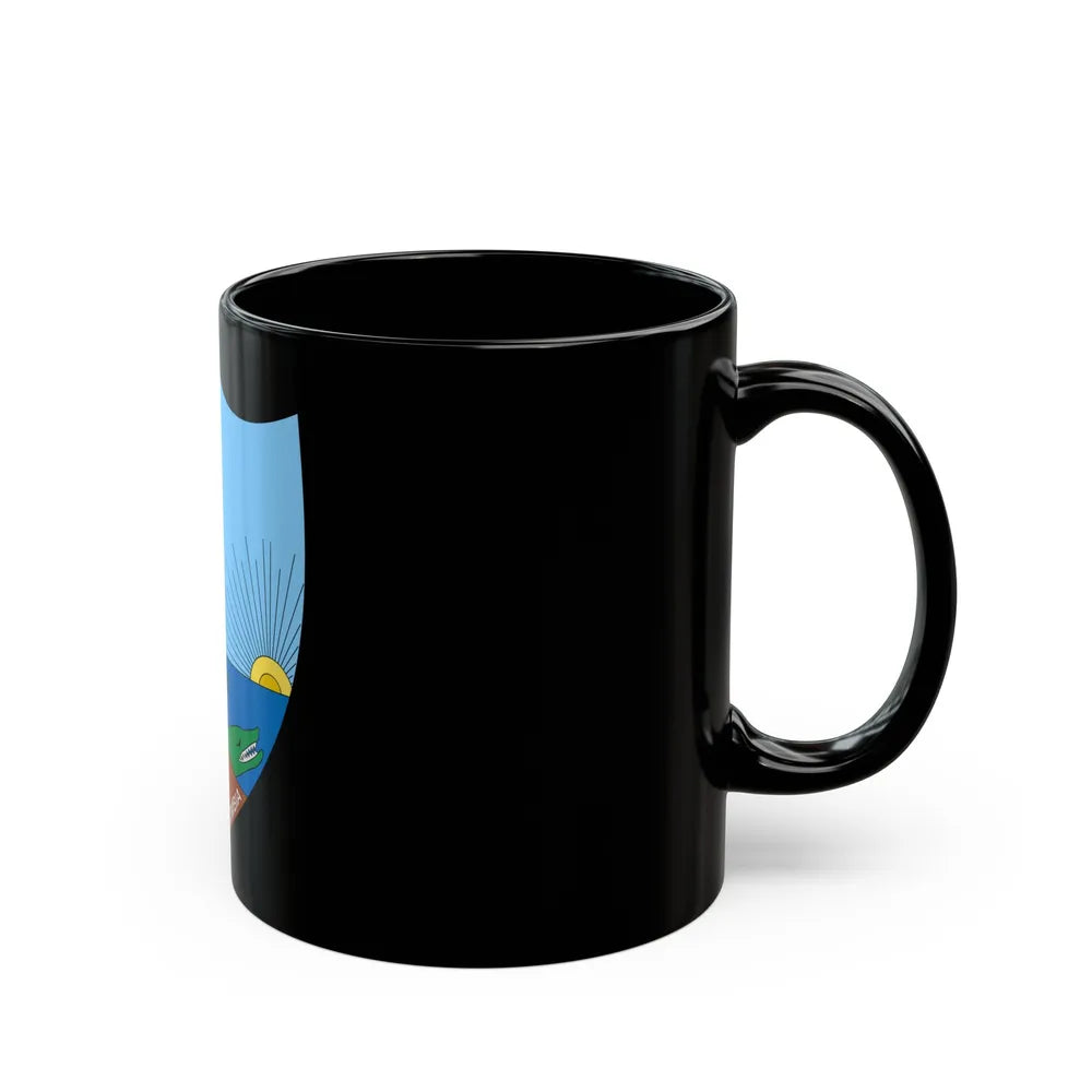 Coat of arms of Venezuela (1811) - Black Coffee Mug-Go Mug Yourself