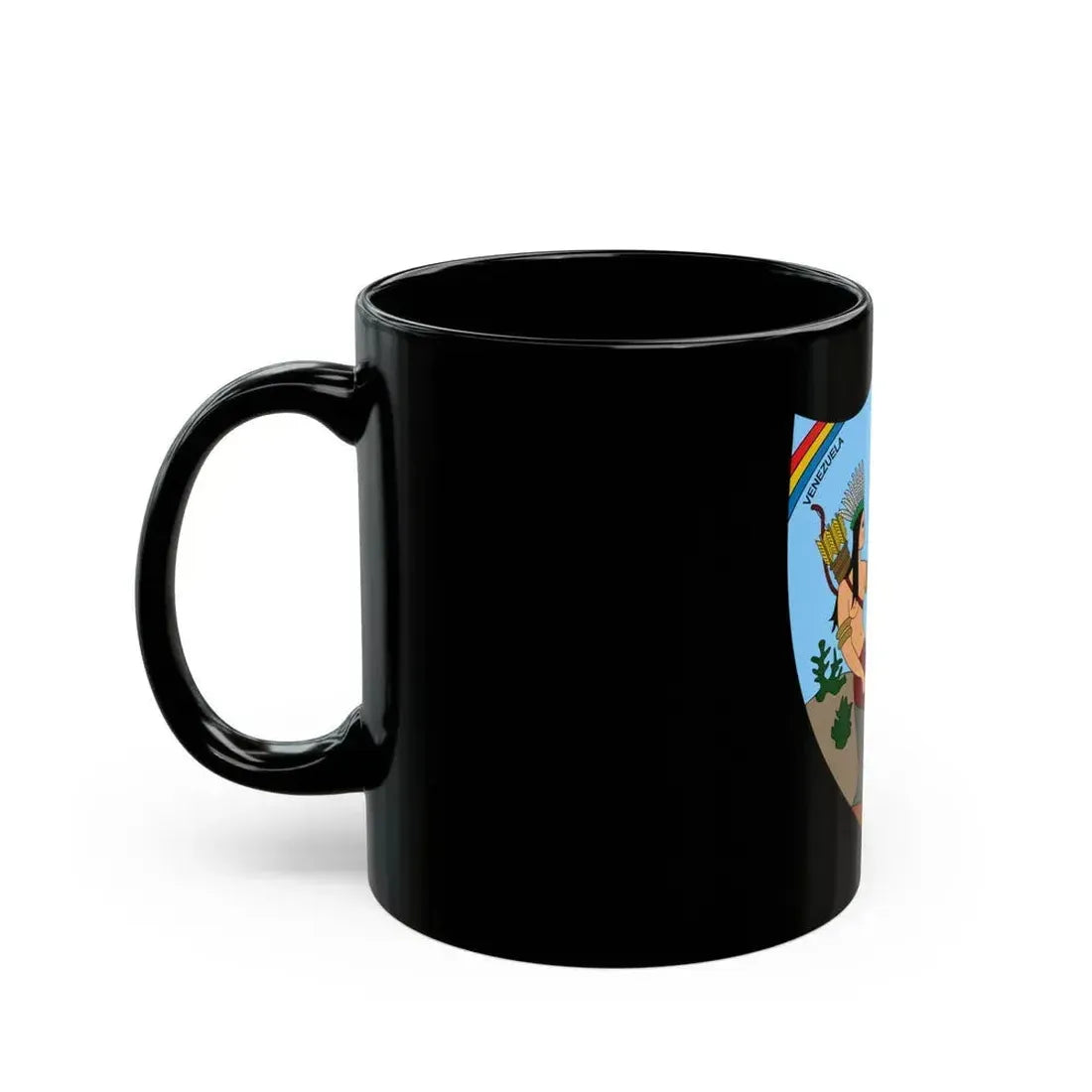 Coat of arms of Venezuela (1811) - Black Coffee Mug - Go Mug Yourself