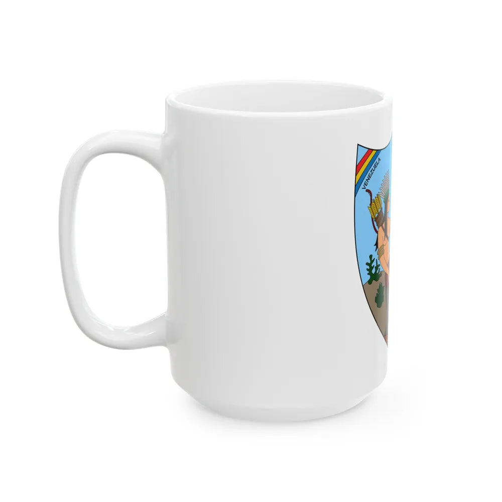 Coat of arms of Venezuela (1811) - White Coffee Mug-Go Mug Yourself