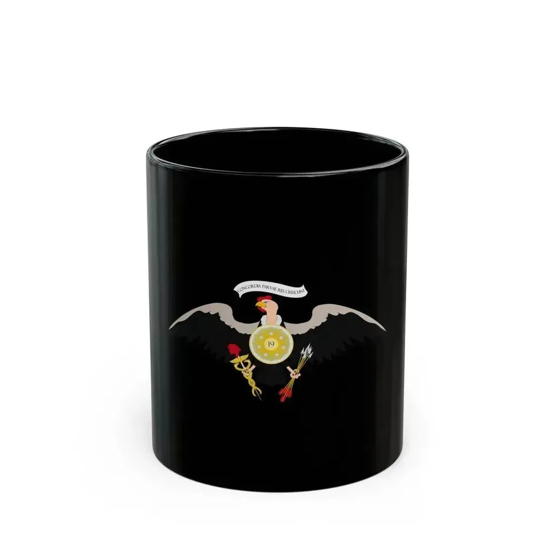 Coat of arms of Venezuela (1812) - Black Coffee Mug - Go Mug Yourself