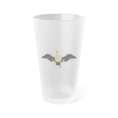 Coat of arms of Venezuela (1812) - Frosted Pint Glass 16oz Default Title - Go Mug Yourself