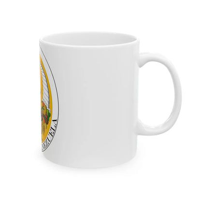 Coat of arms of Venezuela (1830-1836) - White Coffee Mug-Go Mug Yourself