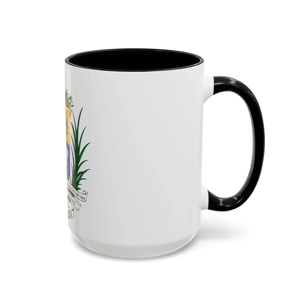 Coat of arms of Venezuela (1871) - Accent Coffee Mug - Go Mug Yourself