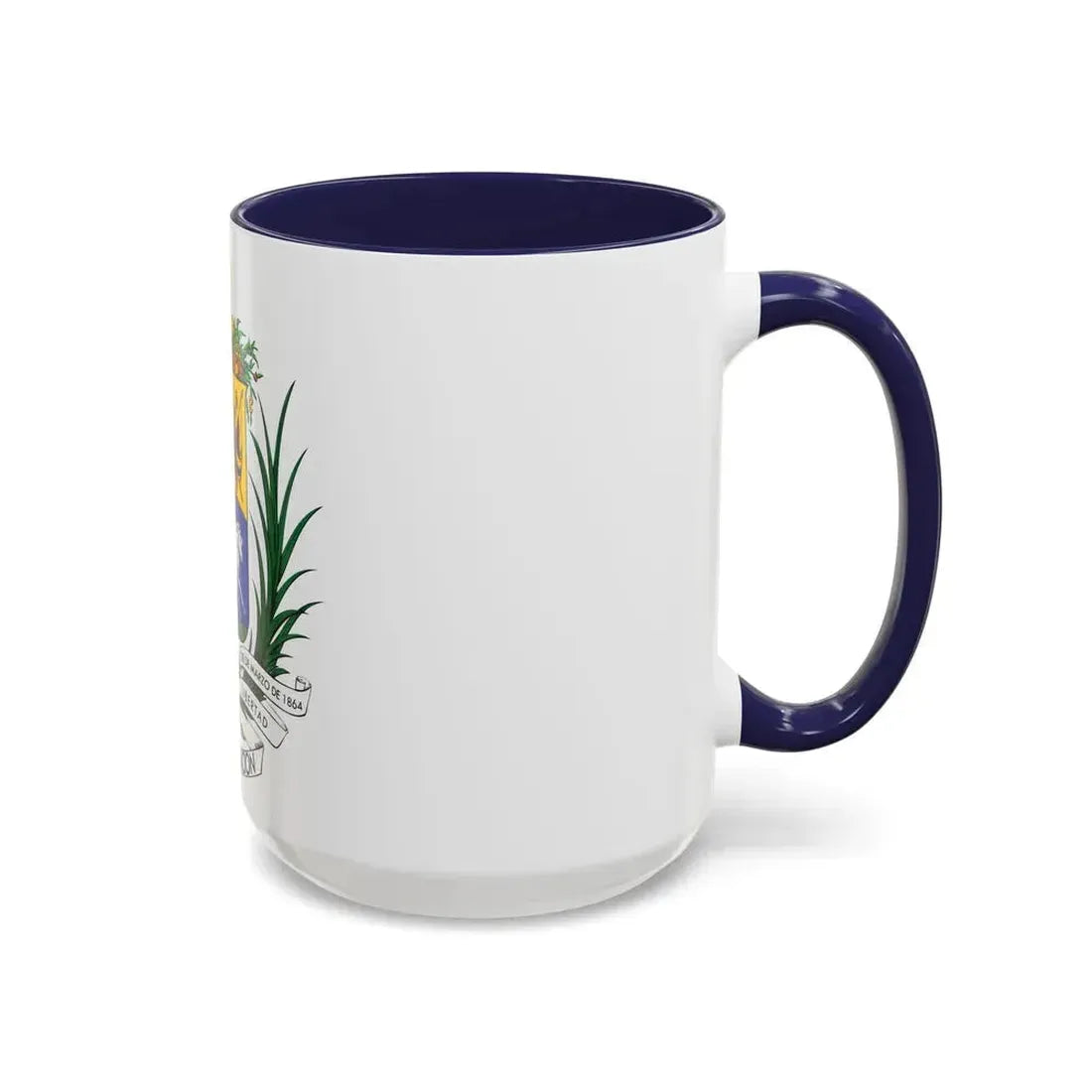 Coat of arms of Venezuela (1871) - Accent Coffee Mug - Go Mug Yourself
