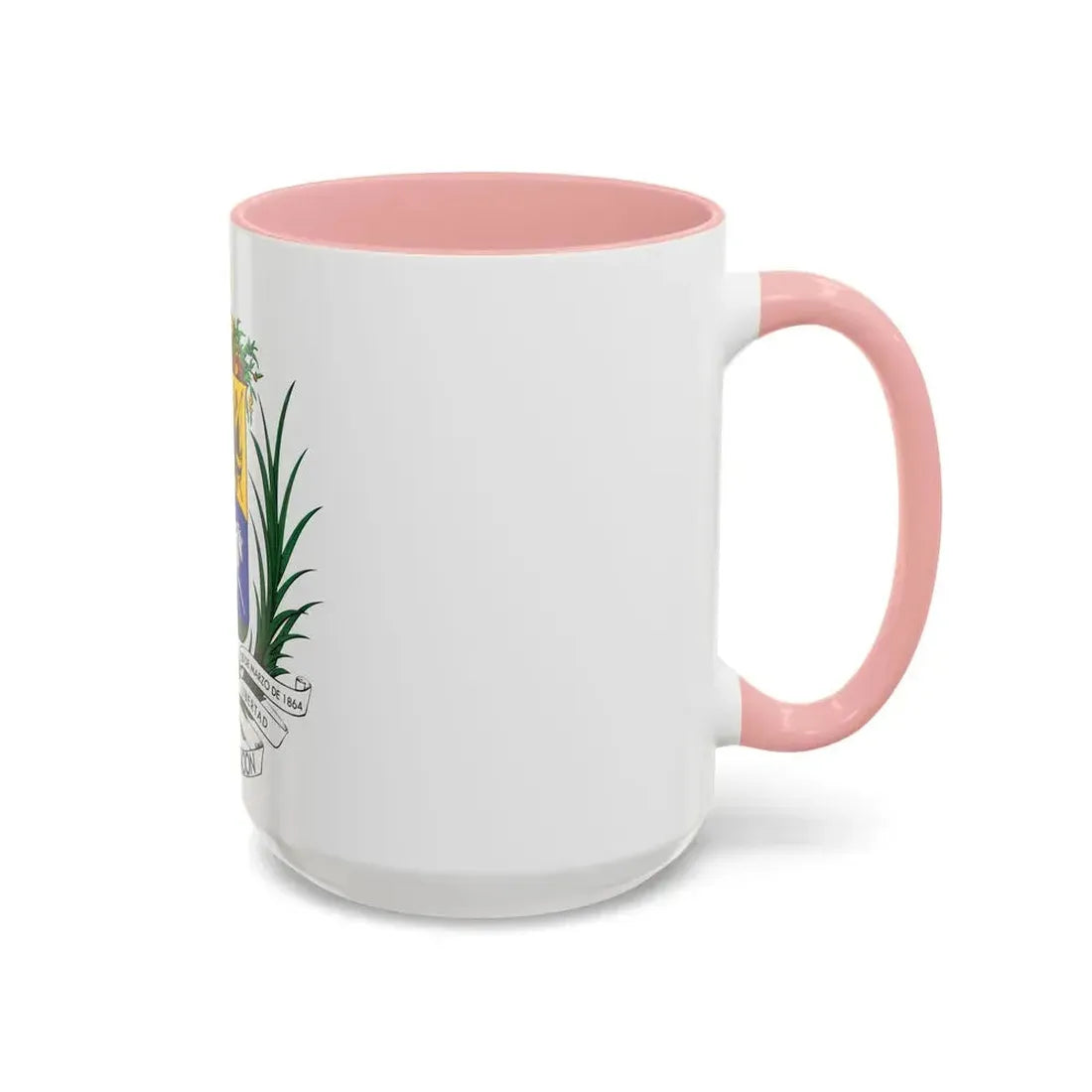 Coat of arms of Venezuela (1871) - Accent Coffee Mug - Go Mug Yourself