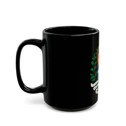 Coat of arms of Venezuela (1871) - Black Coffee Mug - Go Mug Yourself