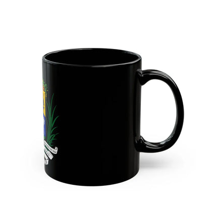 Coat of arms of Venezuela (1871) - Black Coffee Mug-Go Mug Yourself