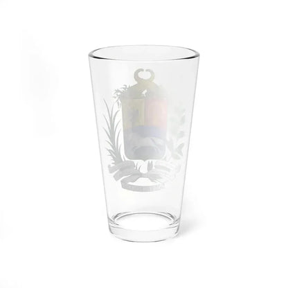 Coat of arms of Venezuela (1871) - Pint Glass 16oz - Go Mug Yourself