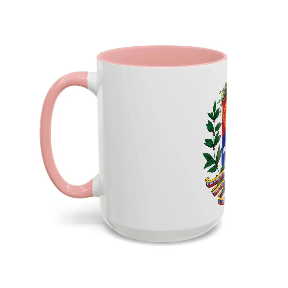 Coat of arms of Venezuela (1954-2006) - Accent Coffee Mug - Go Mug Yourself