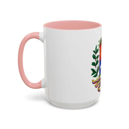 Coat of arms of Venezuela (1954-2006) - Accent Coffee Mug - Go Mug Yourself