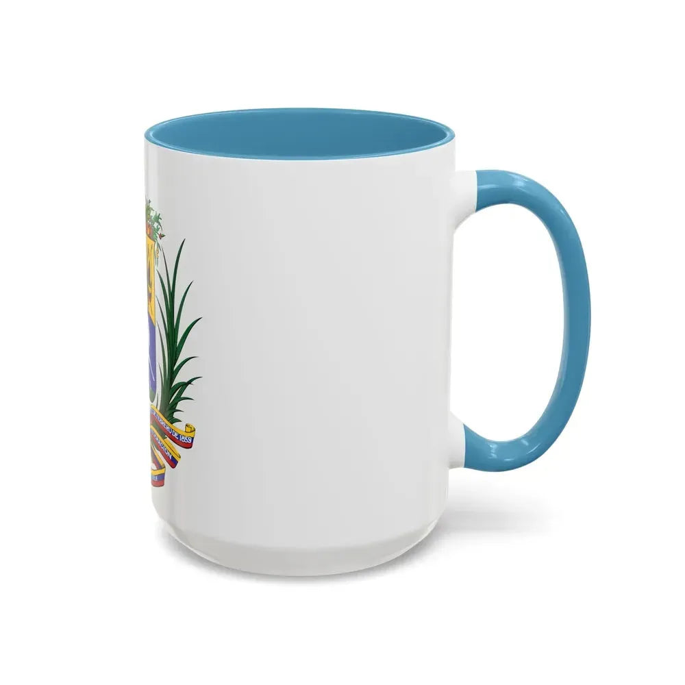 Coat of arms of Venezuela (1954-2006) - Accent Coffee Mug - Go Mug Yourself