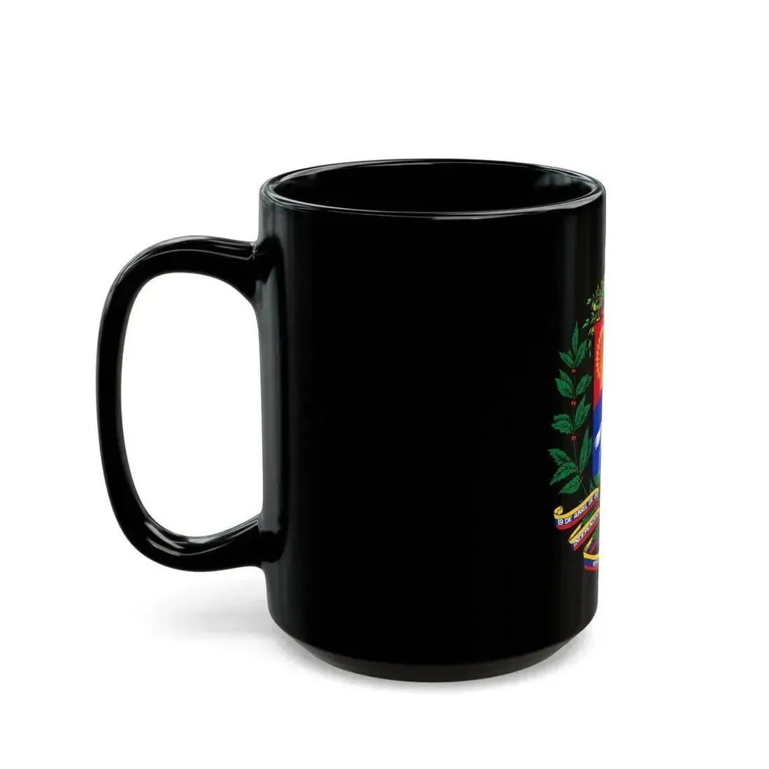 Coat of arms of Venezuela (1954-2006) - Black Coffee Mug - Go Mug Yourself
