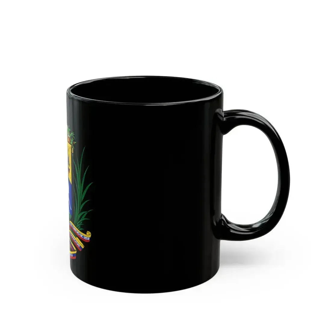 Coat of arms of Venezuela (1954-2006) - Black Coffee Mug - Go Mug Yourself