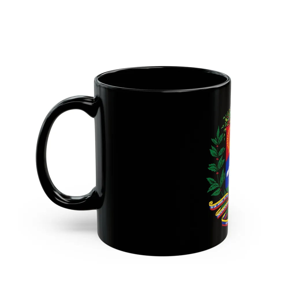 Coat of arms of Venezuela (1954-2006) - Black Coffee Mug-Go Mug Yourself