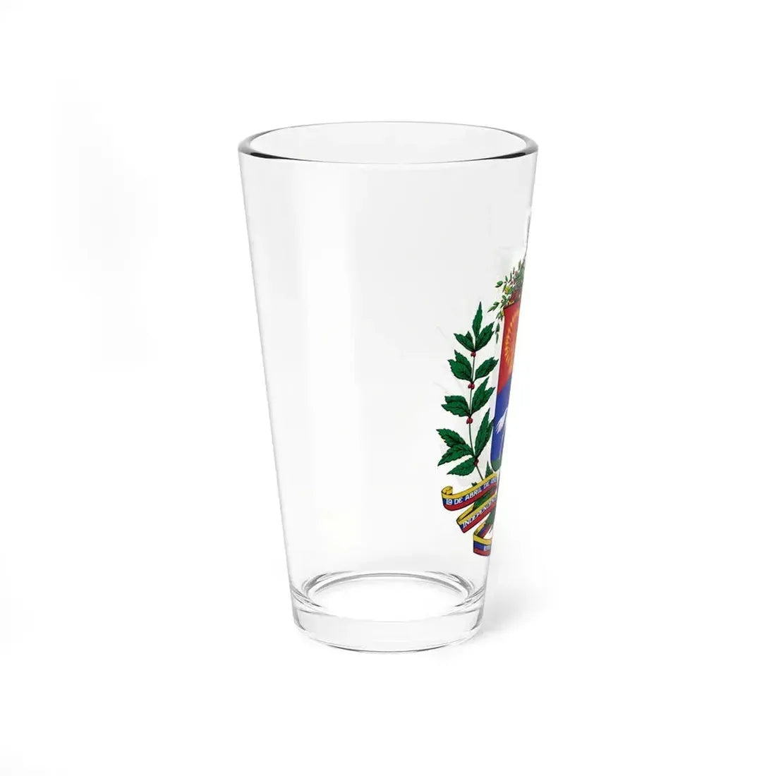 Coat of arms of Venezuela (1954-2006) - Pint Glass 16oz - Go Mug Yourself