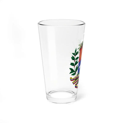 Coat of arms of Venezuela 1954-2006 (Venezuela) (Coat of Arms) Pint Glass 16oz - Go Mug Yourself