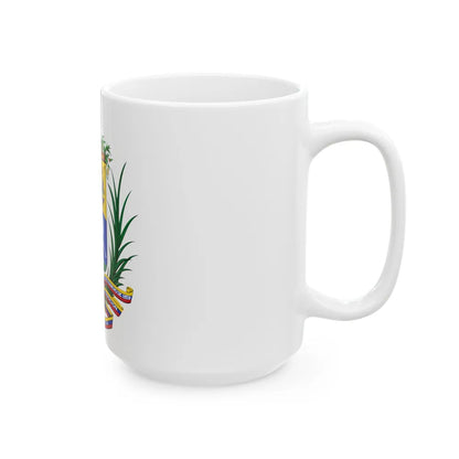 Coat of arms of Venezuela (1954-2006) - White Coffee Mug-Go Mug Yourself