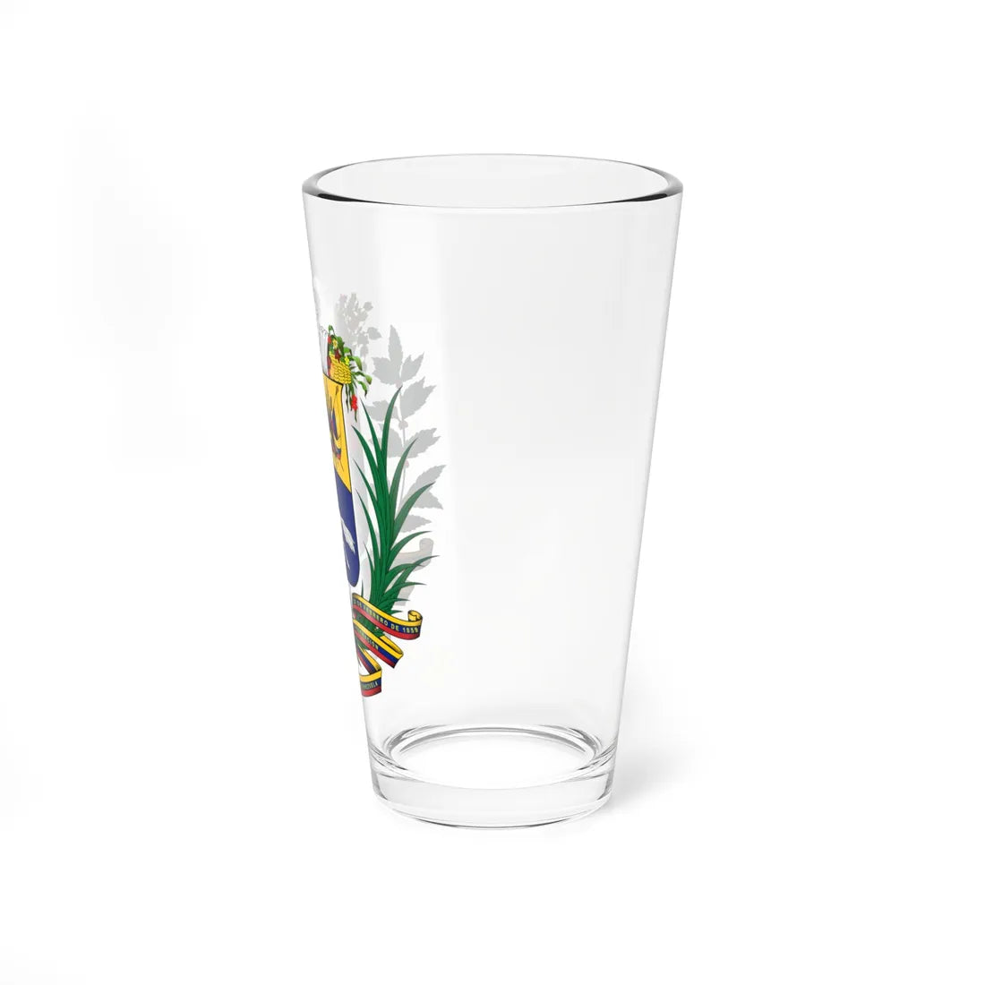 Coat of arms of Venezuela 2 (Venezuela) (Coat of Arms) Pint Glass 16oz - Go Mug Yourself