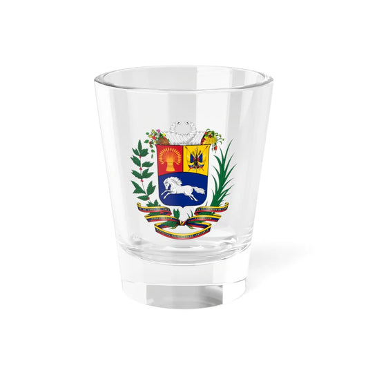 Coat of arms of Venezuela 2 (Venezuela) (Coat of Arms) Shot Glass 1.5oz 1.5oz - Go Mug Yourself