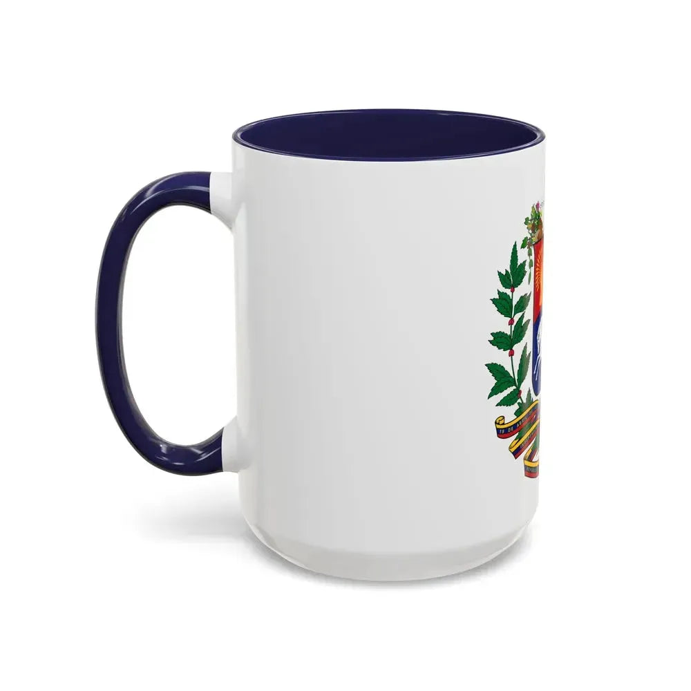 Coat of arms of Venezuela - Accent Coffee Mug - Go Mug Yourself