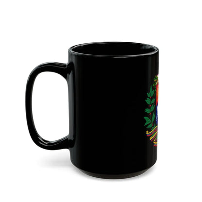 Coat of arms of Venezuela - Black Coffee Mug-Go Mug Yourself