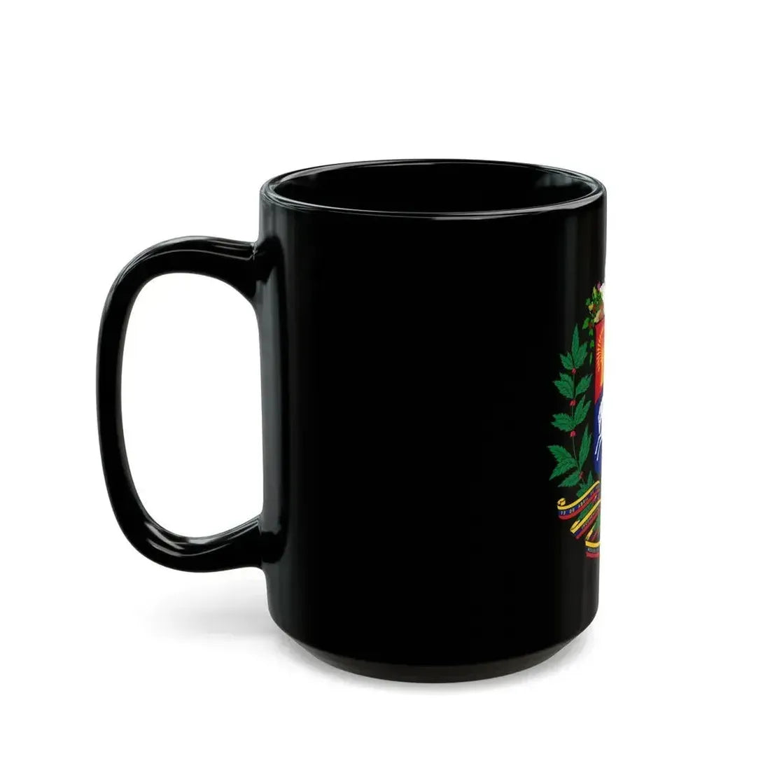 Coat of arms of Venezuela - Black Coffee Mug - Go Mug Yourself